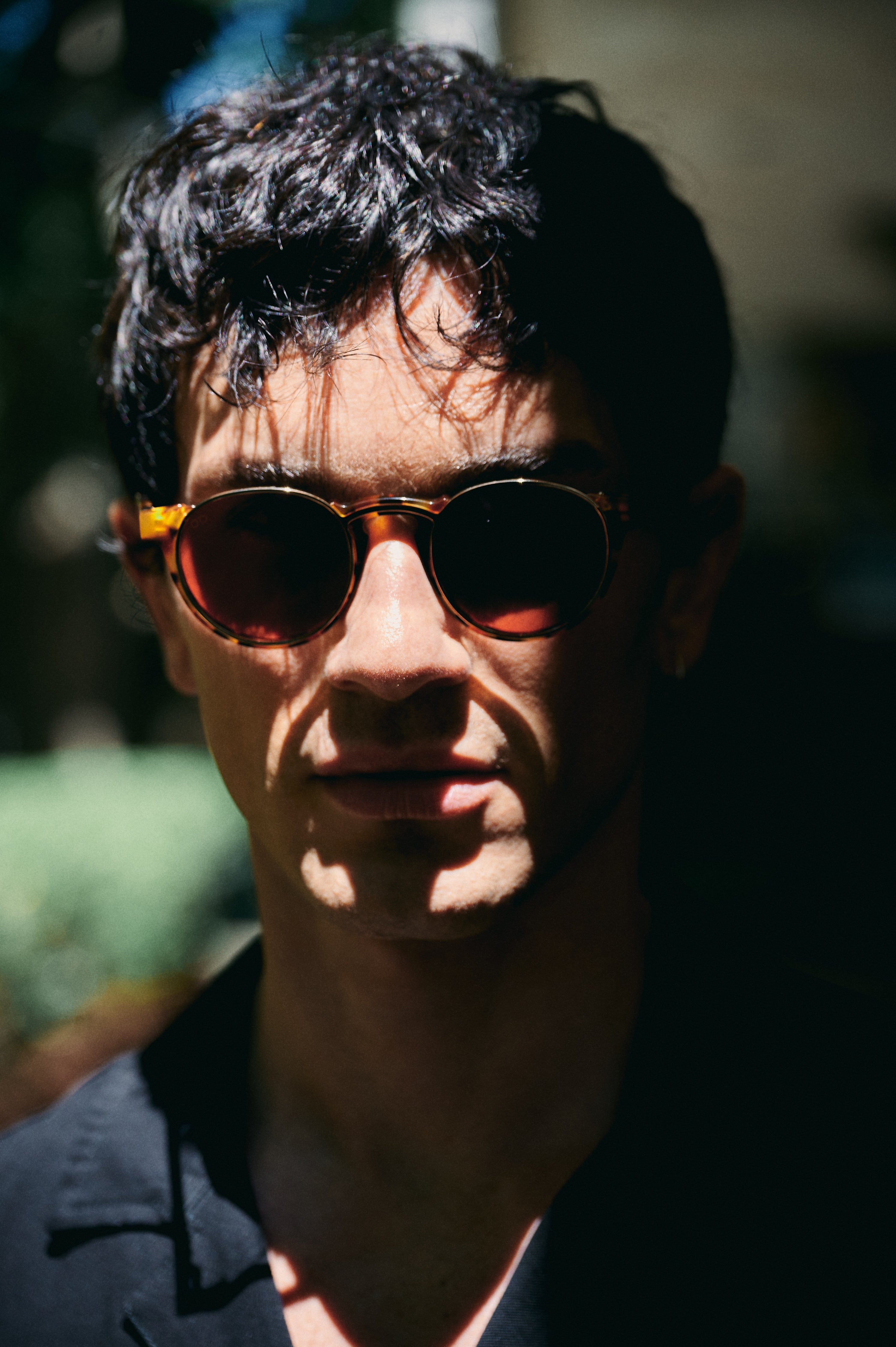 Ale Burgoa wearing Gibraltar Sunglasses