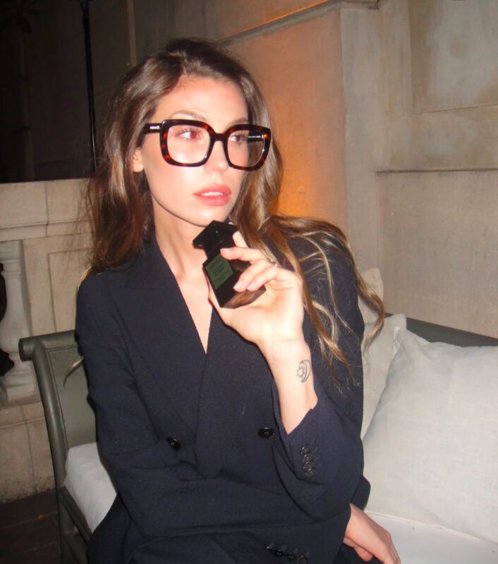 Camila Orsi wearing Hardem Eyeglasses