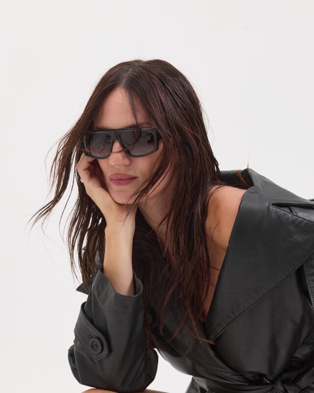 Paula Chavez wearing Hardem Sunglasses