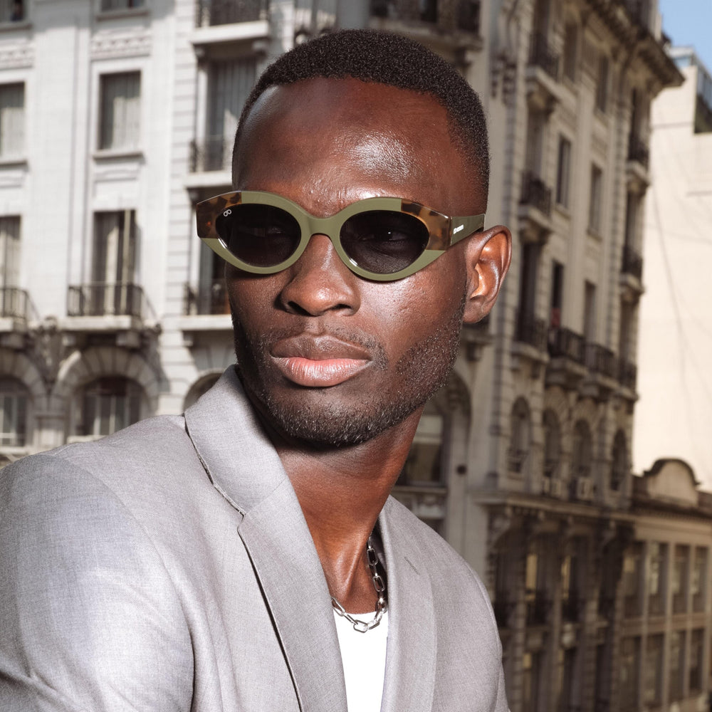 Aziz Diedhiou wearing Valencia Sunglasses