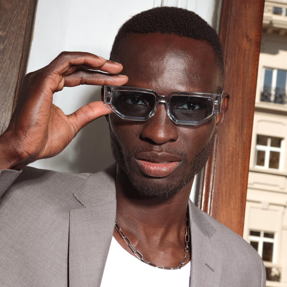 Aziz Diedhiou wearing Chad by Tranca Sunglasses