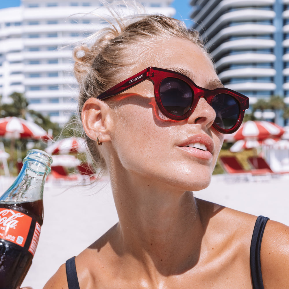 Carla Romanini wearing Malaui Sunglasses