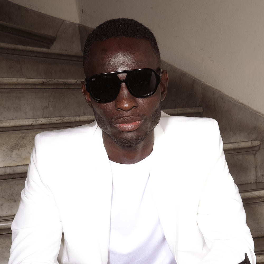 Aziz Diedhiou wearing Ottawa  Sunglasses