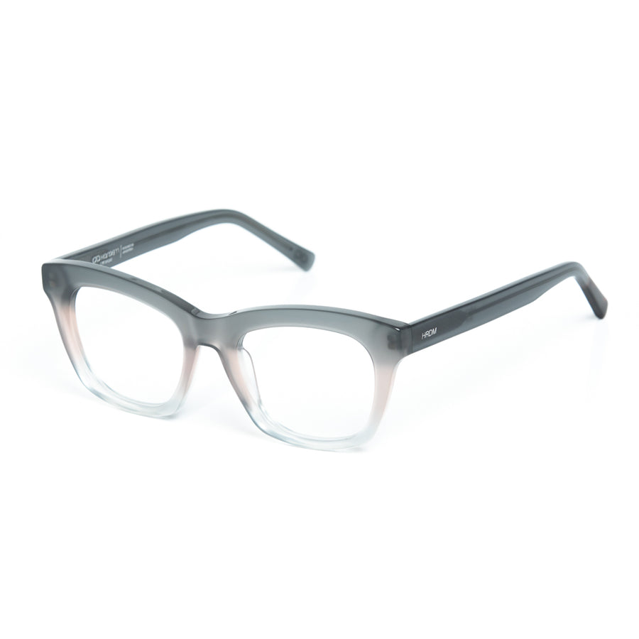 Grey and White eyewear frame