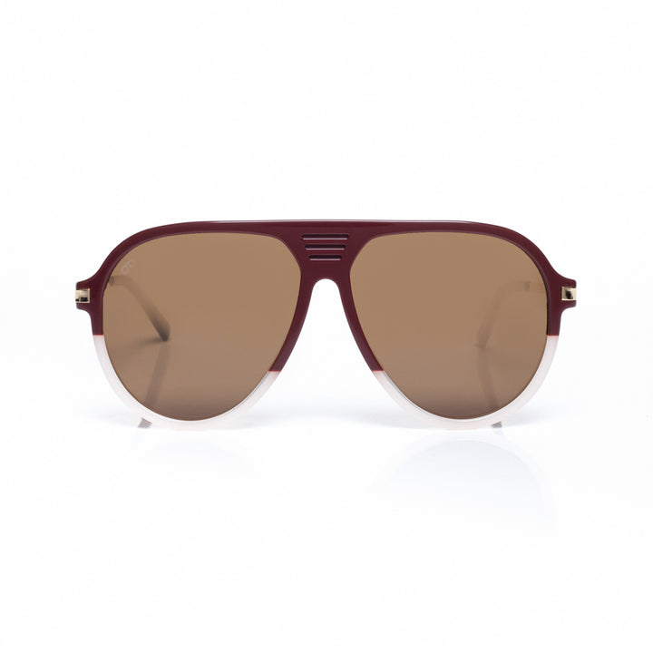 Aviator brown sunglasses