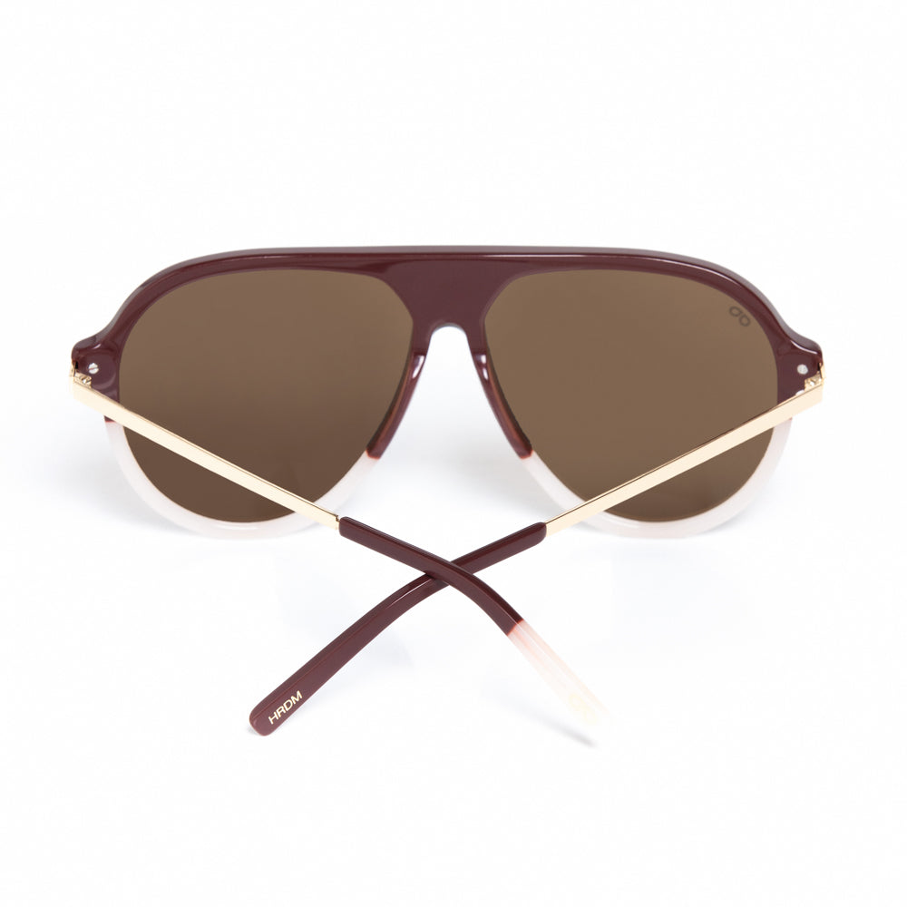 Aviator brown sunglasses