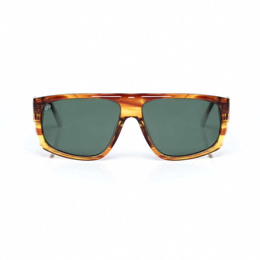 Rectangular tortoise sunglasses