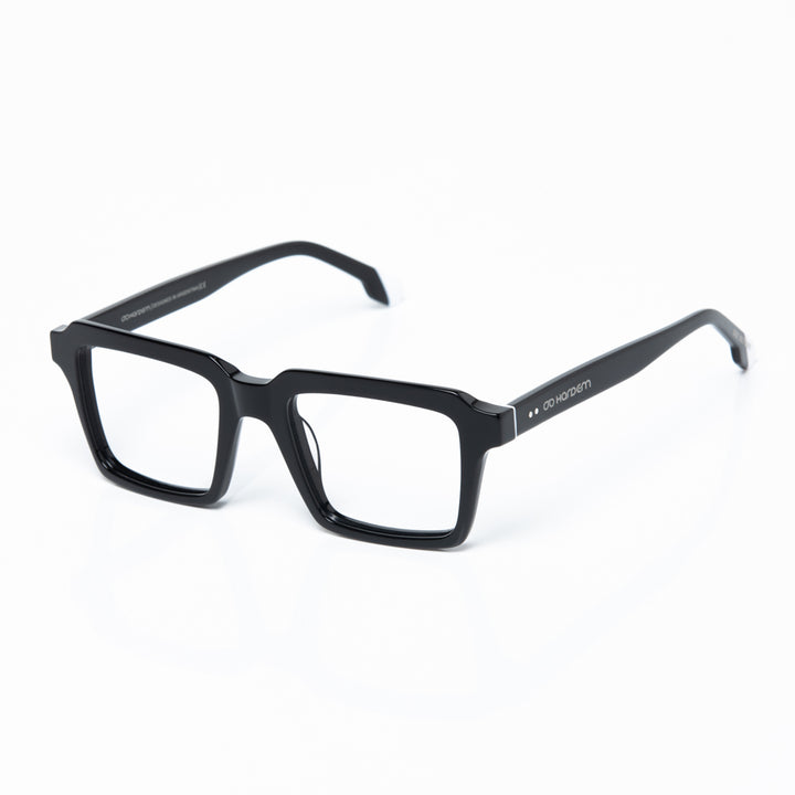 Black square eyewear frame